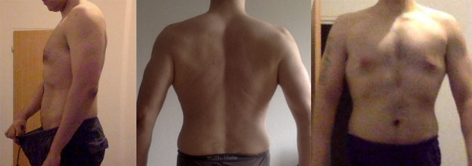 12 kg abgenommen: 98 kg nach 8 Wochen HSD.