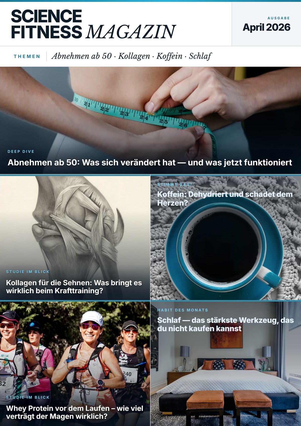 Science Fitness MAGAZIN April 2026